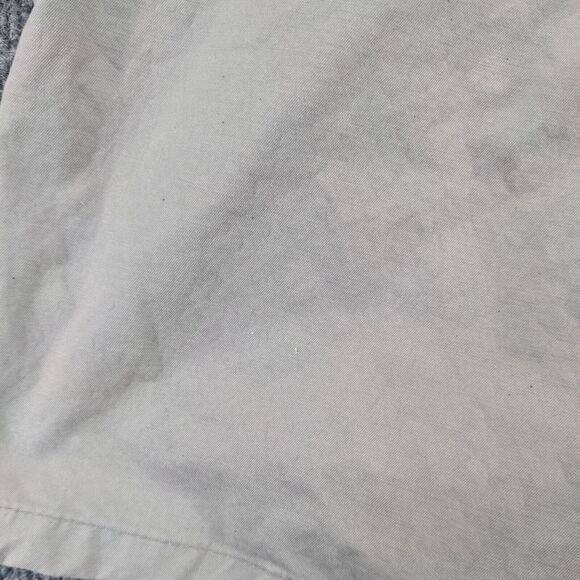 Wrangler Mens Chino Shorts Gray Size 32 Slash Pockets Cotton Nylon Blend - Picture 10 of 15